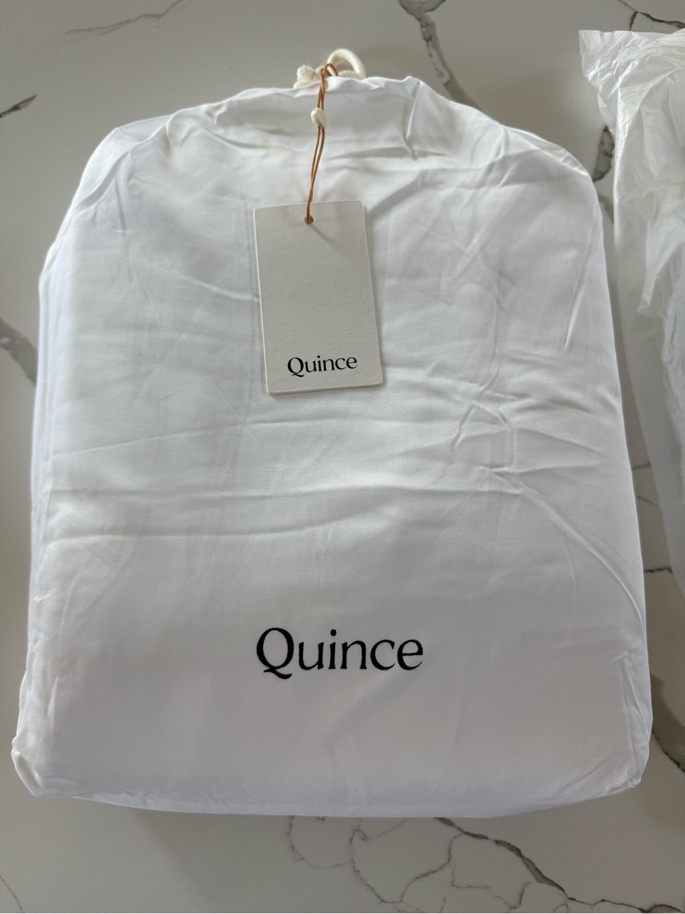 NWT QUINCE Bamboo Sheet Set King White